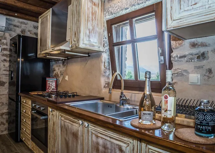 Vila Karyoupolis Lounge Cave House